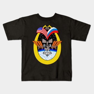 Black Panther Art - NASA Space Badge 154 Kids T-Shirt